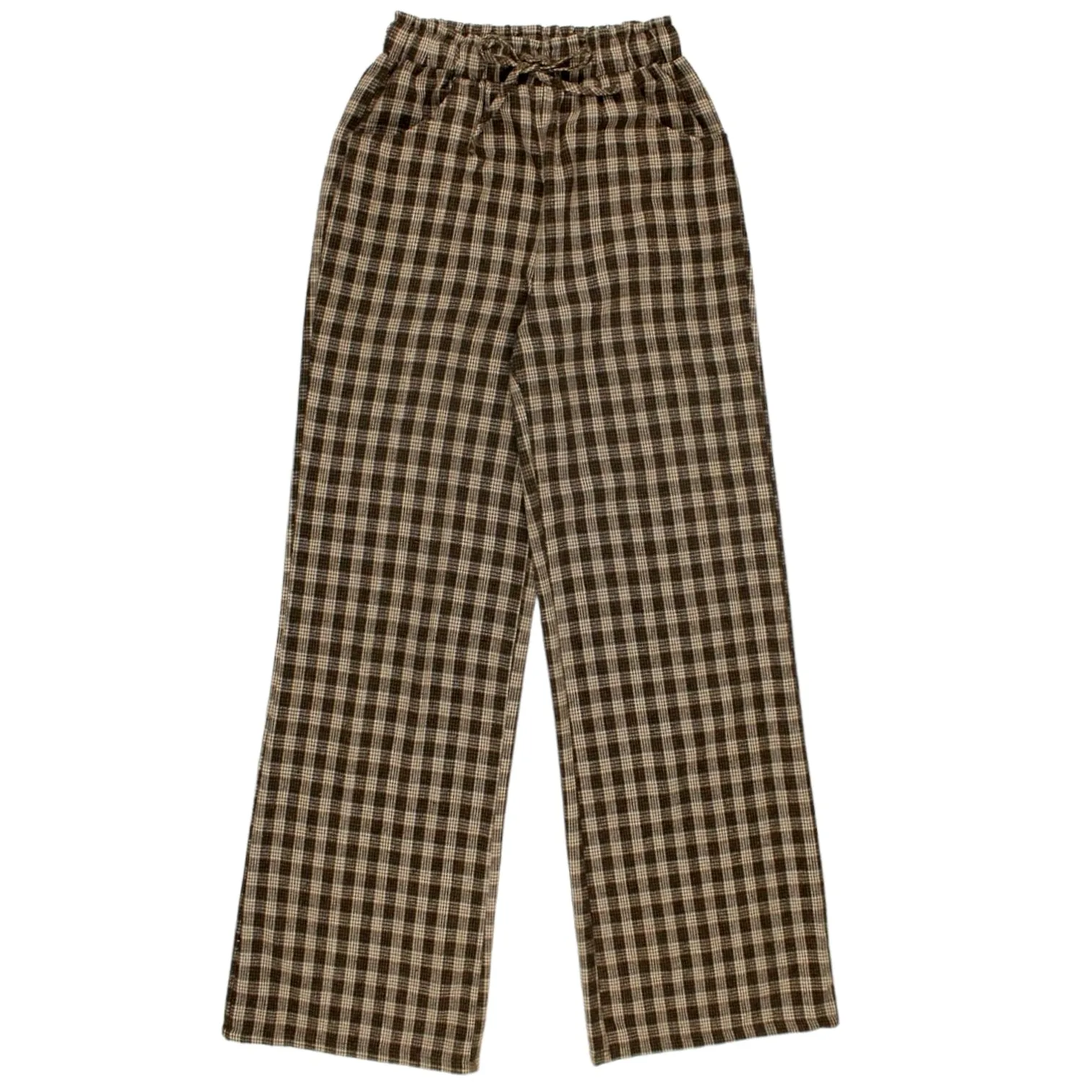 Emory Park Brown Check Trousers