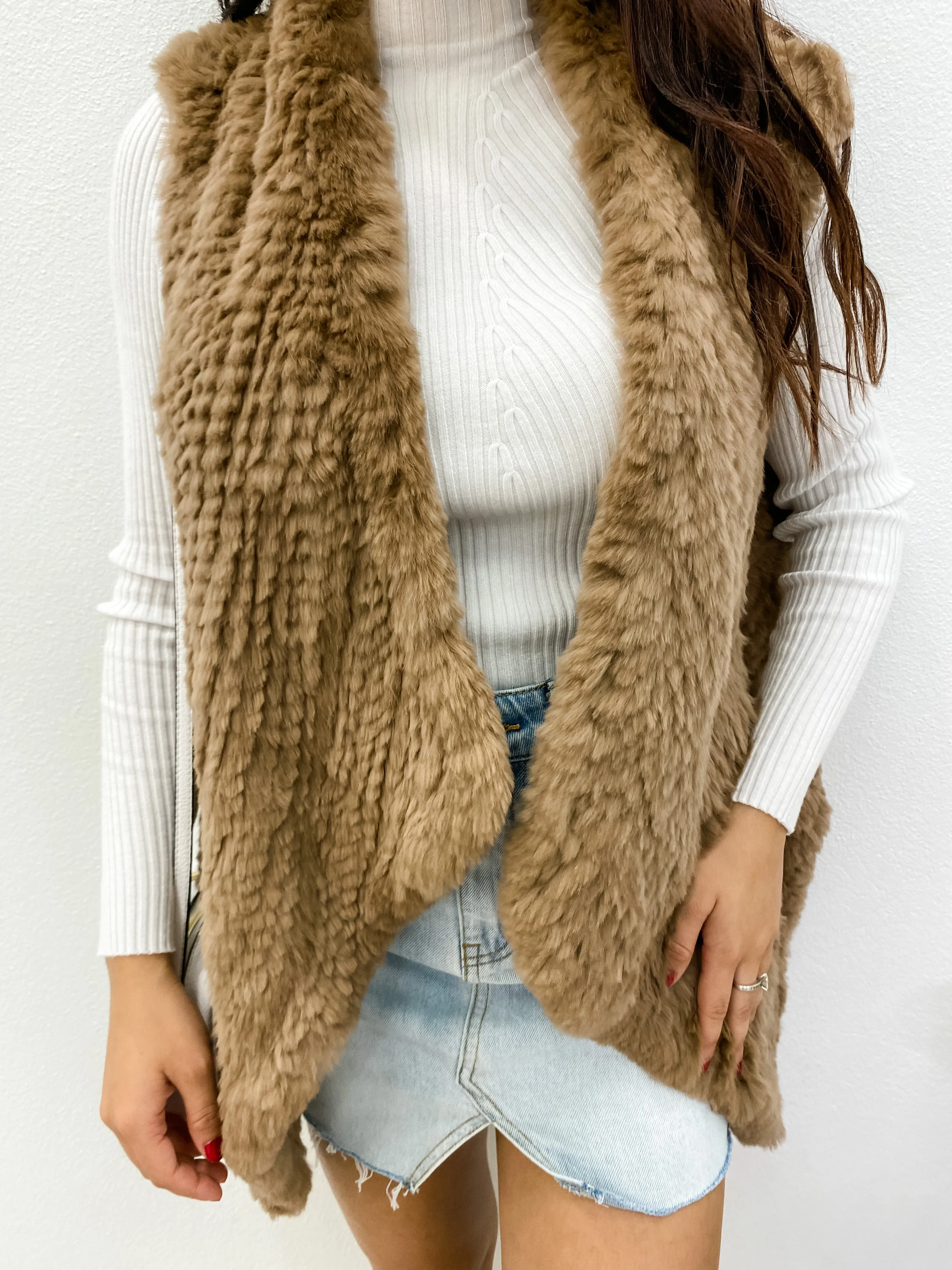 Esmaee Assure Fur Vest