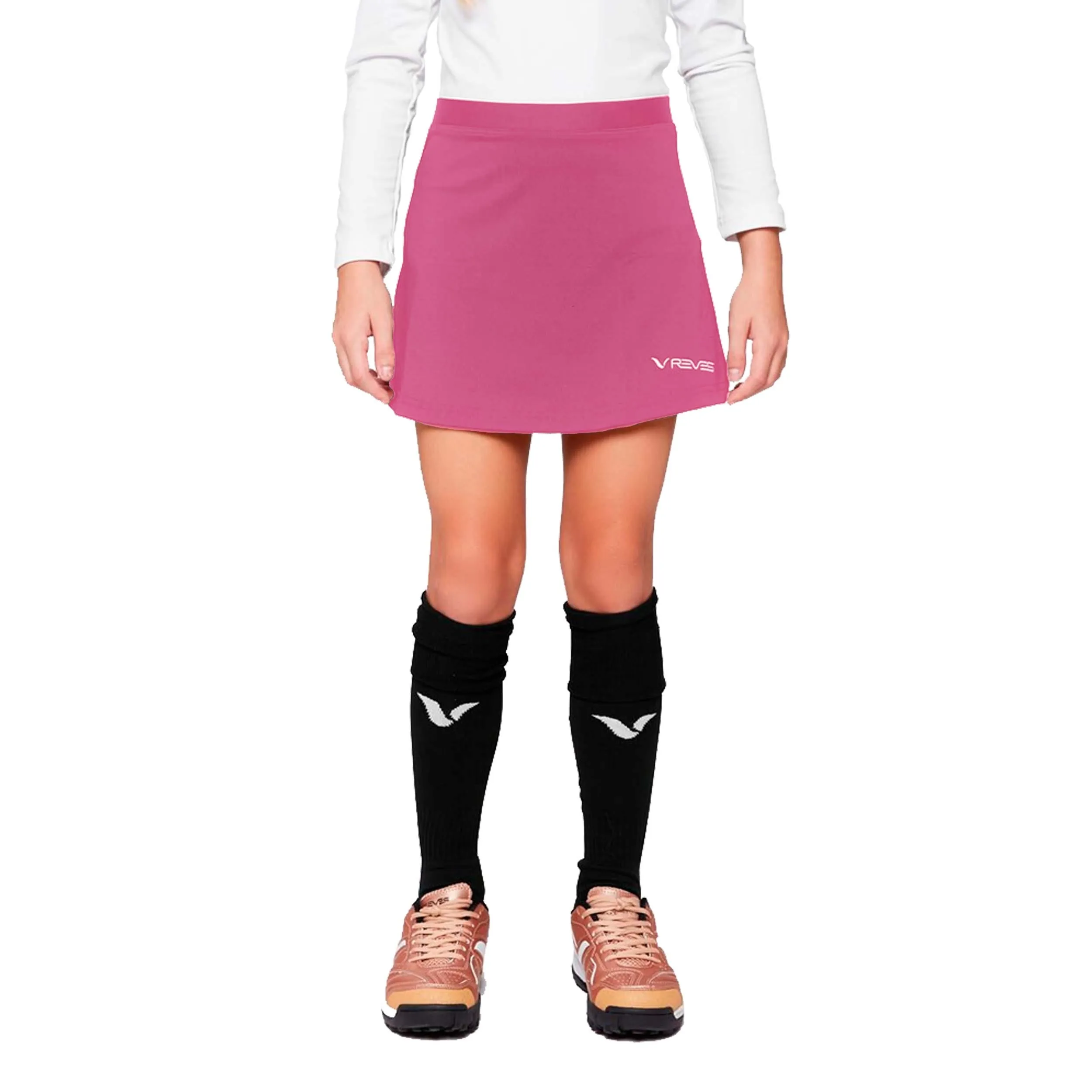 Falda Hockey Mujer Reves Skort Power Fucsia