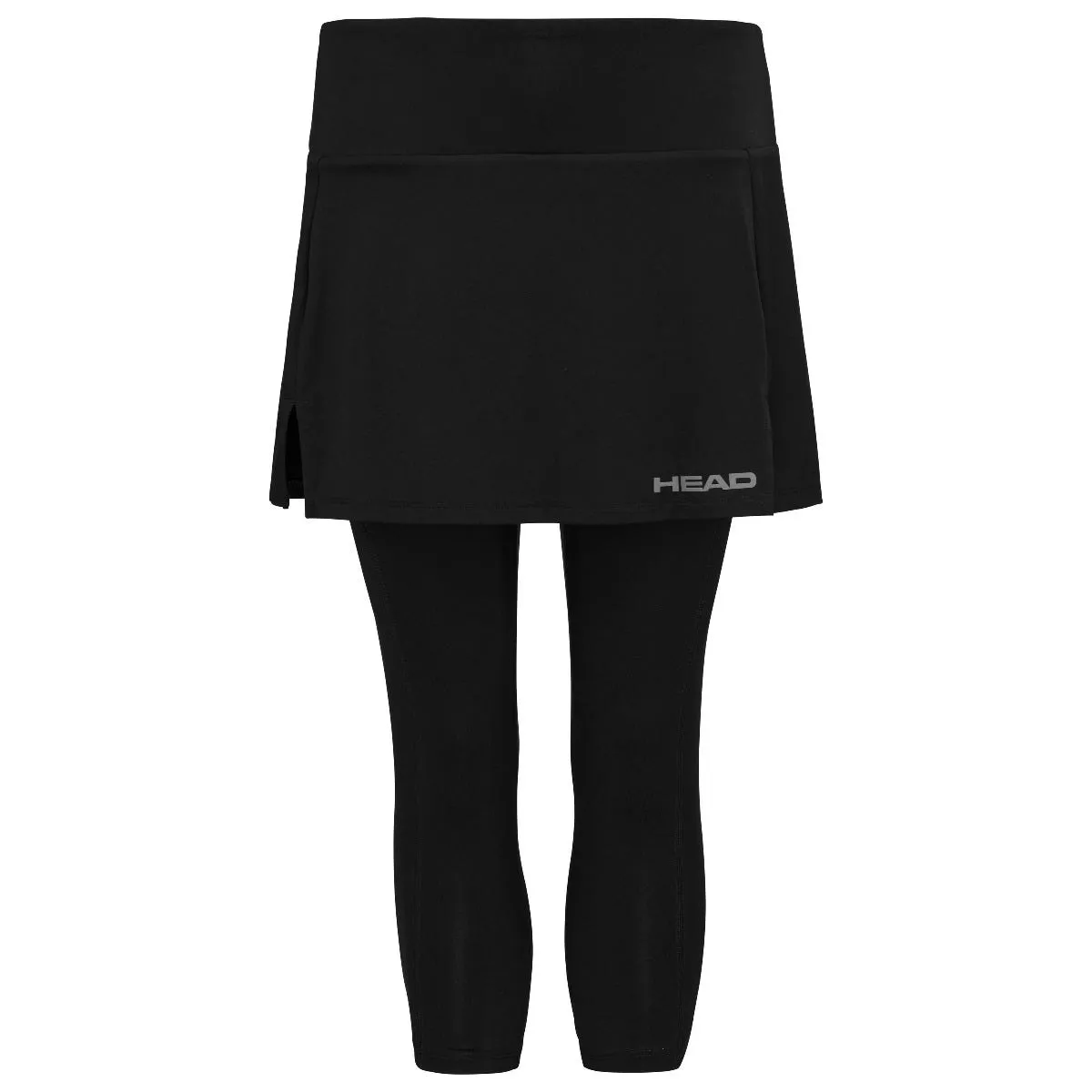 Falda Pantalón Mujer Head Club 3/4 Tights Skort Negro