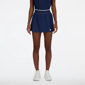 Falda Short Tenis Mujer New Balance Tournament Skort Azul