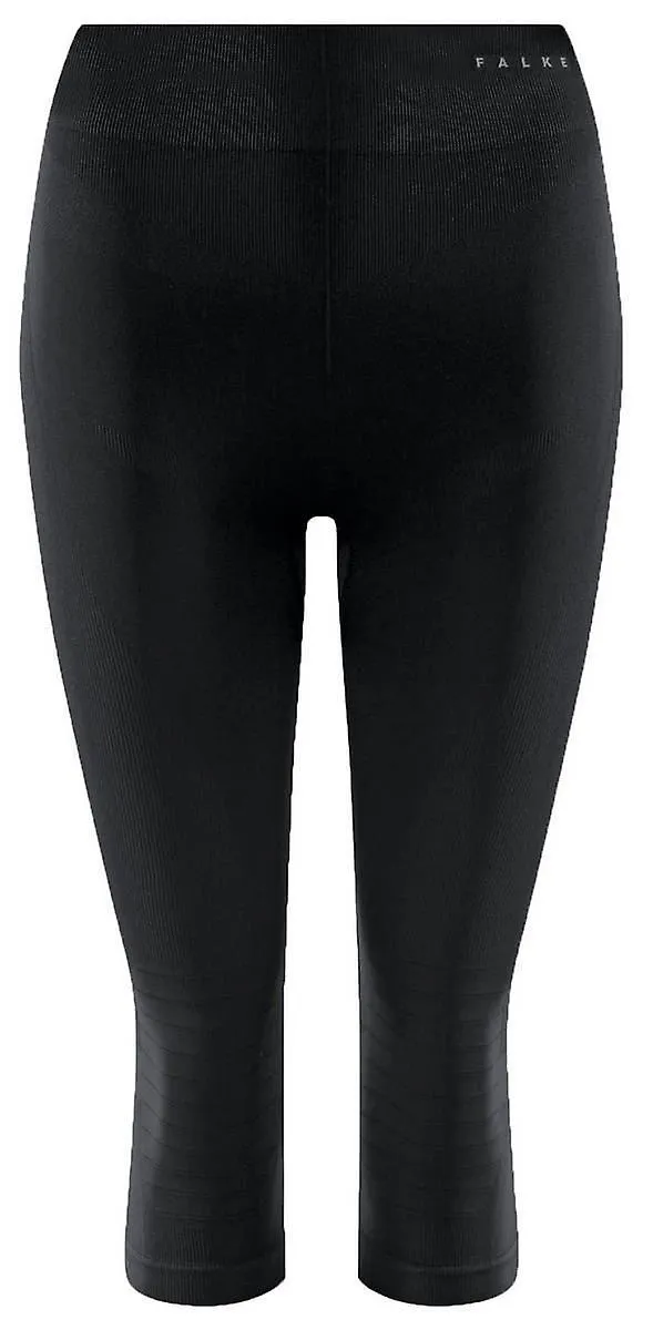 Falke Maximum Warm 3/4 Training Tights - Black