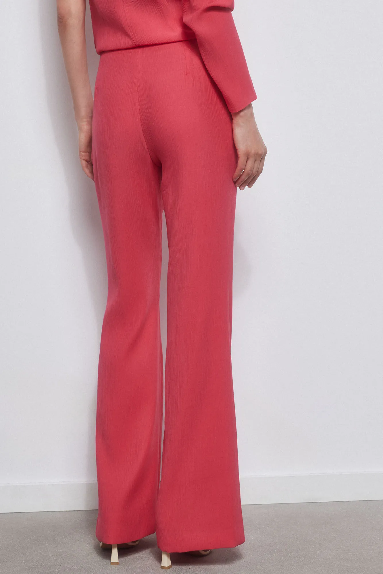 Floaty flare trousers