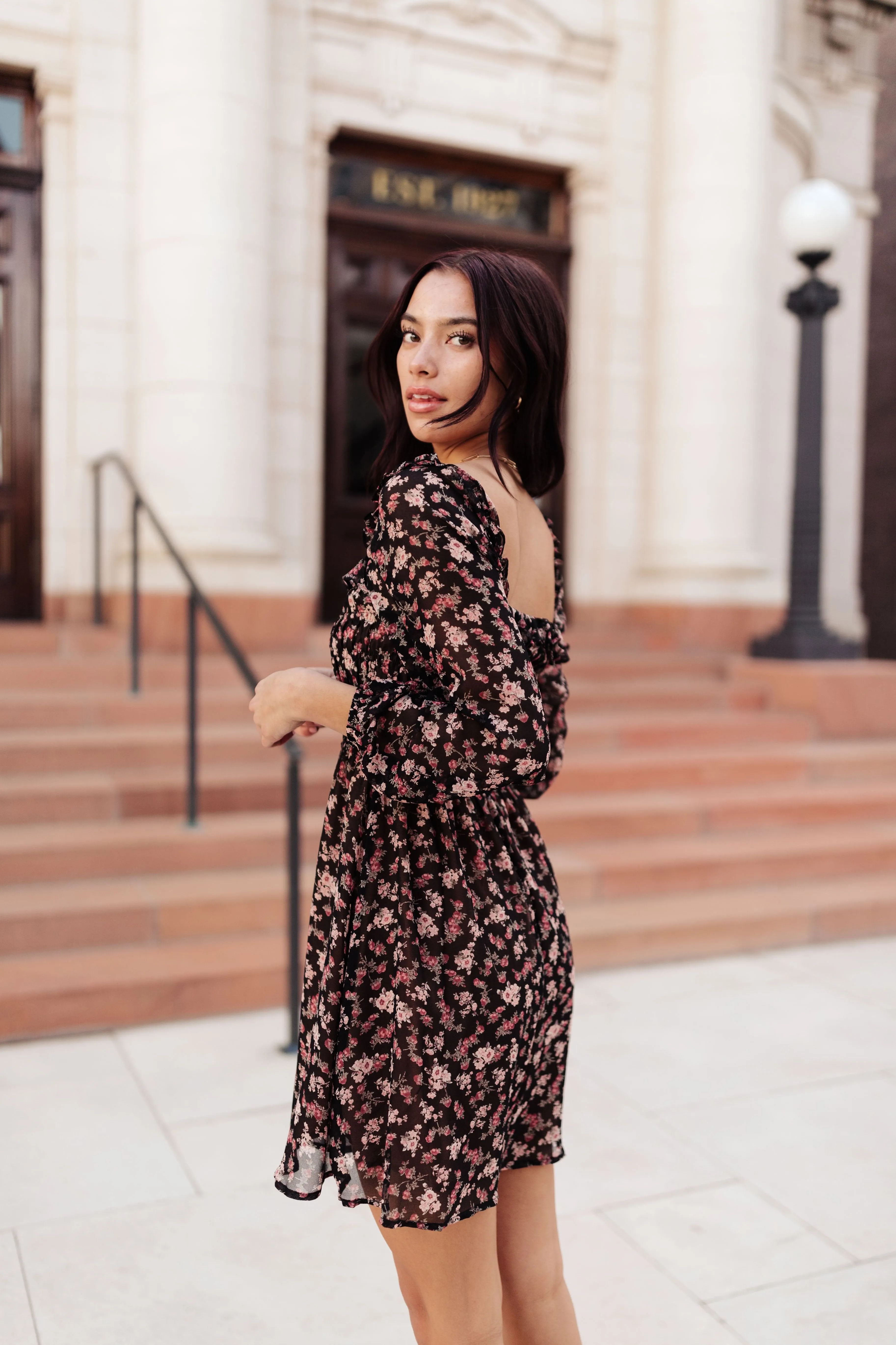 Floral Mini Dress