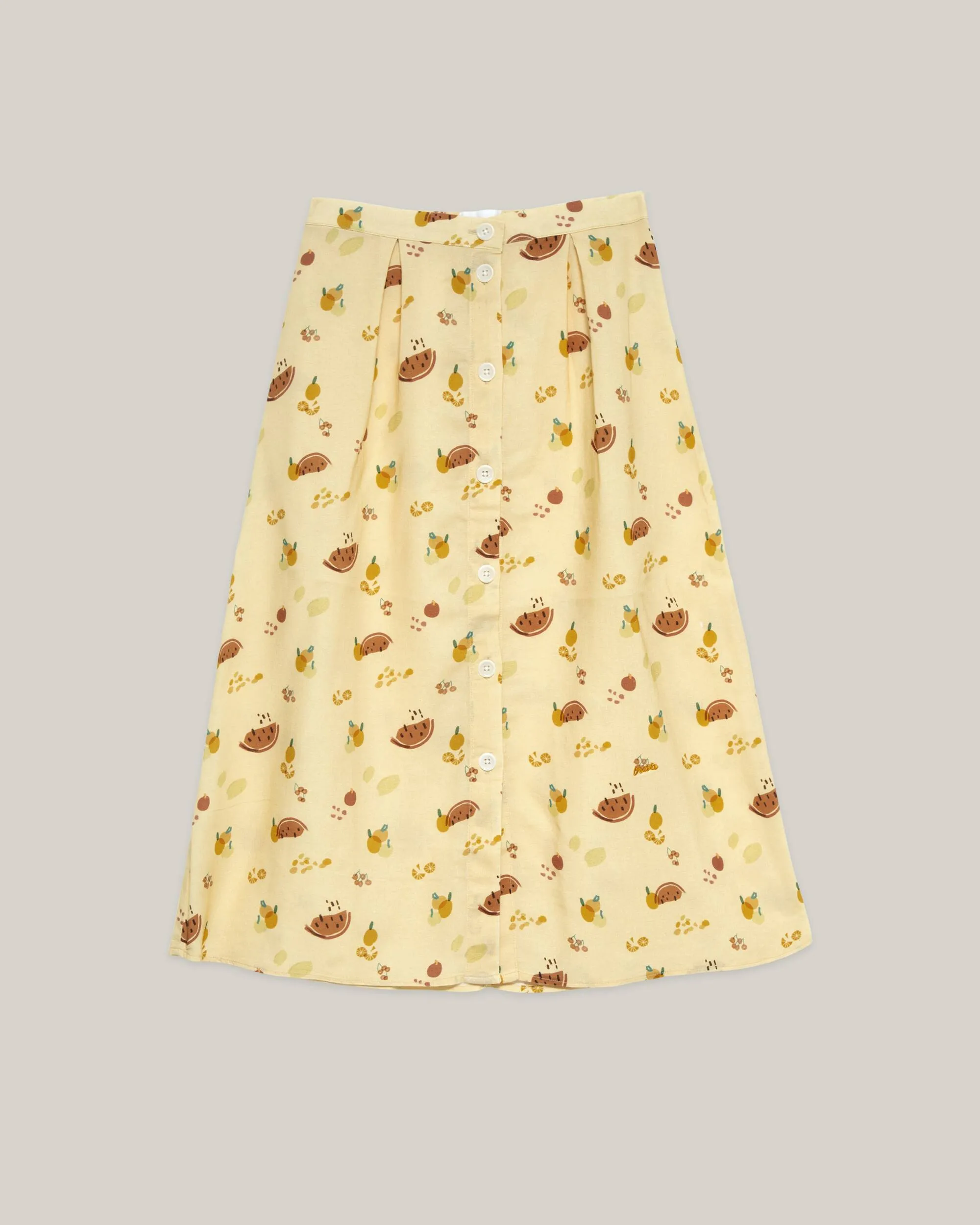 Fruits Skirt Lemon