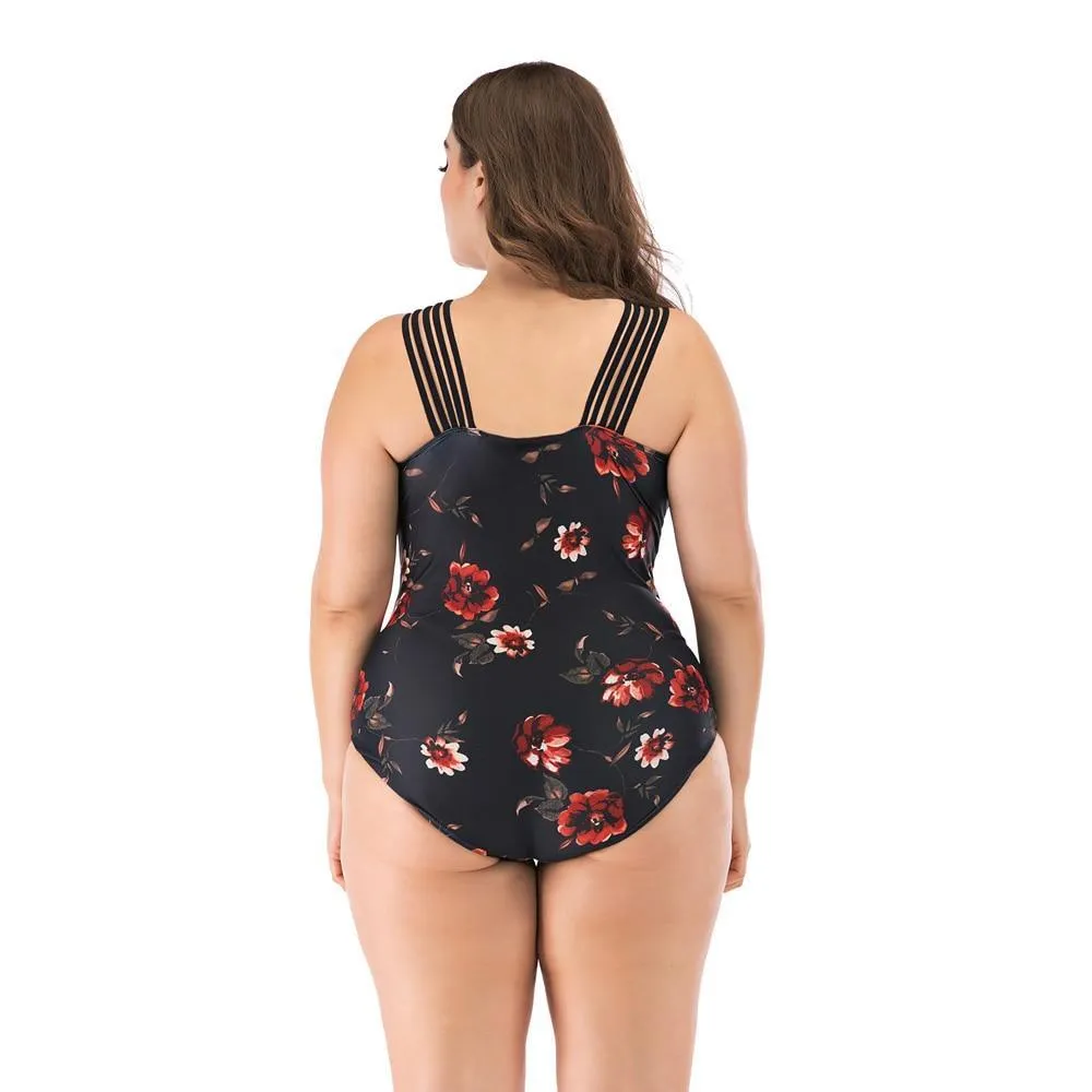 Honolulu Floral Plus Size Swimwear