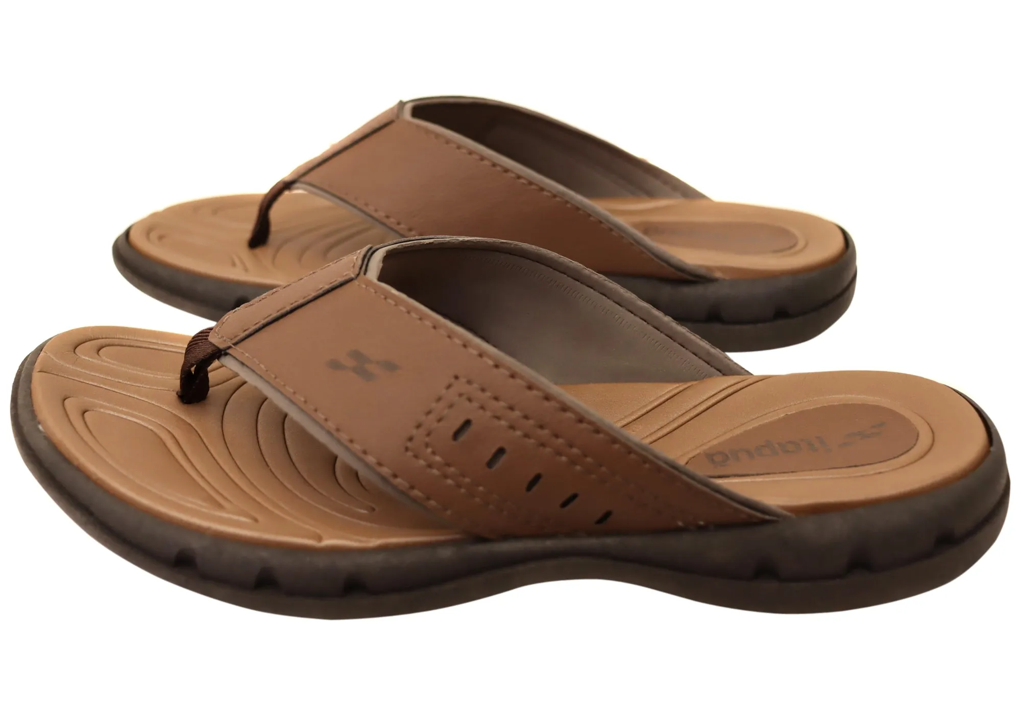 Itapua Marty Mens Comfortable Thongs Sandals Made In Brazil