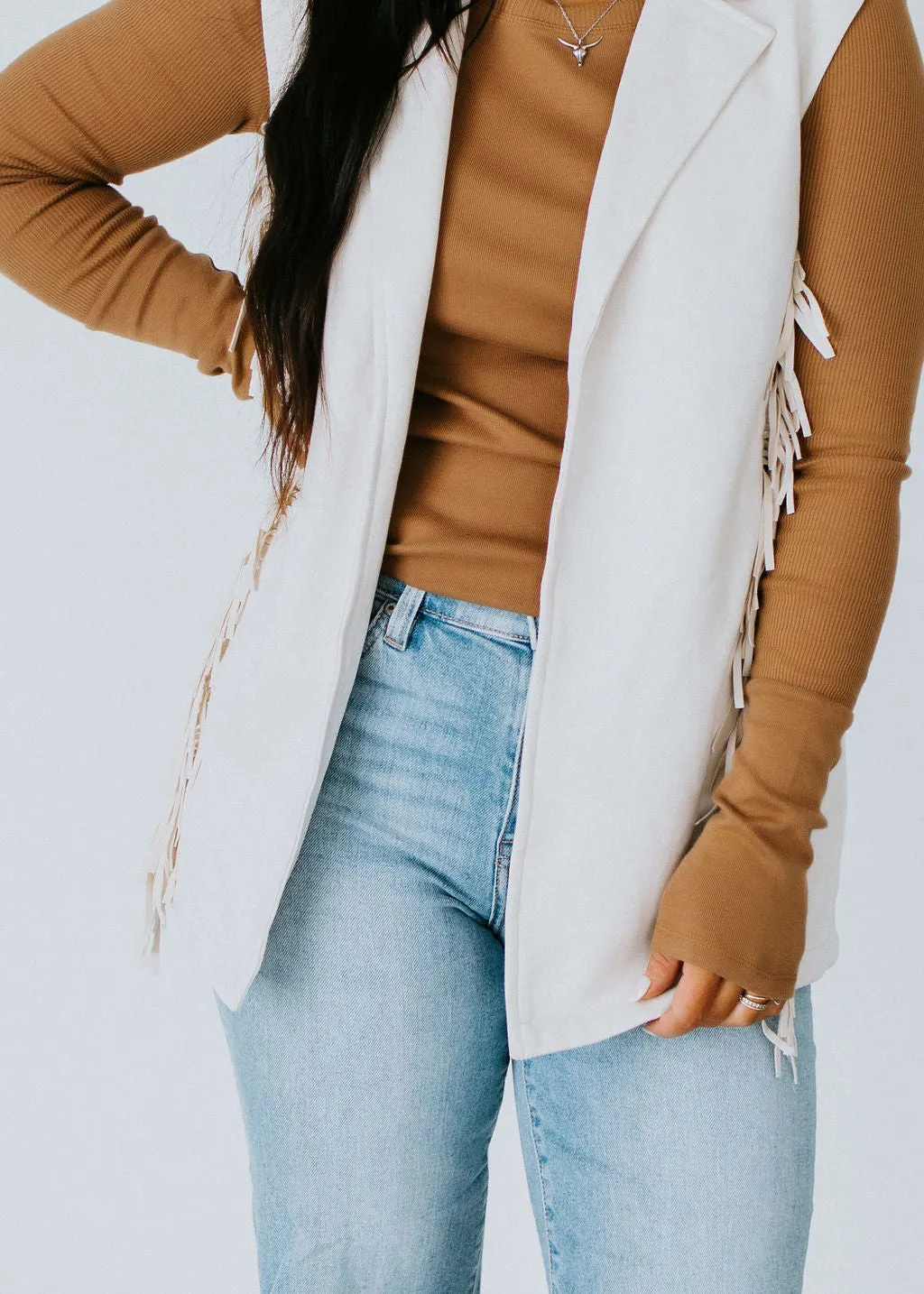 Izzy Fringe Vest