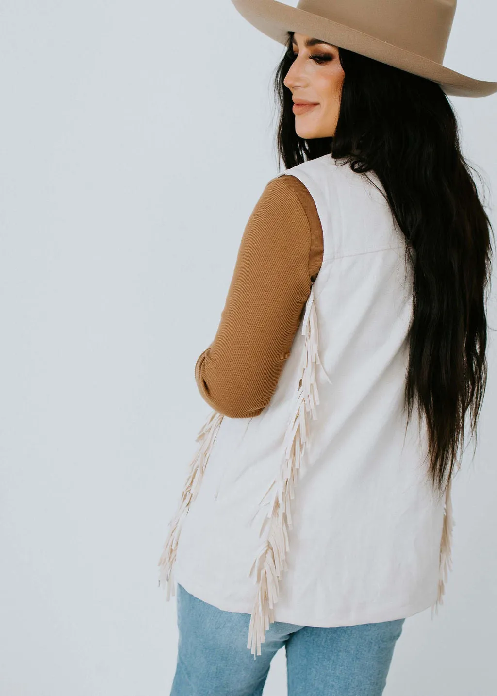 Izzy Fringe Vest