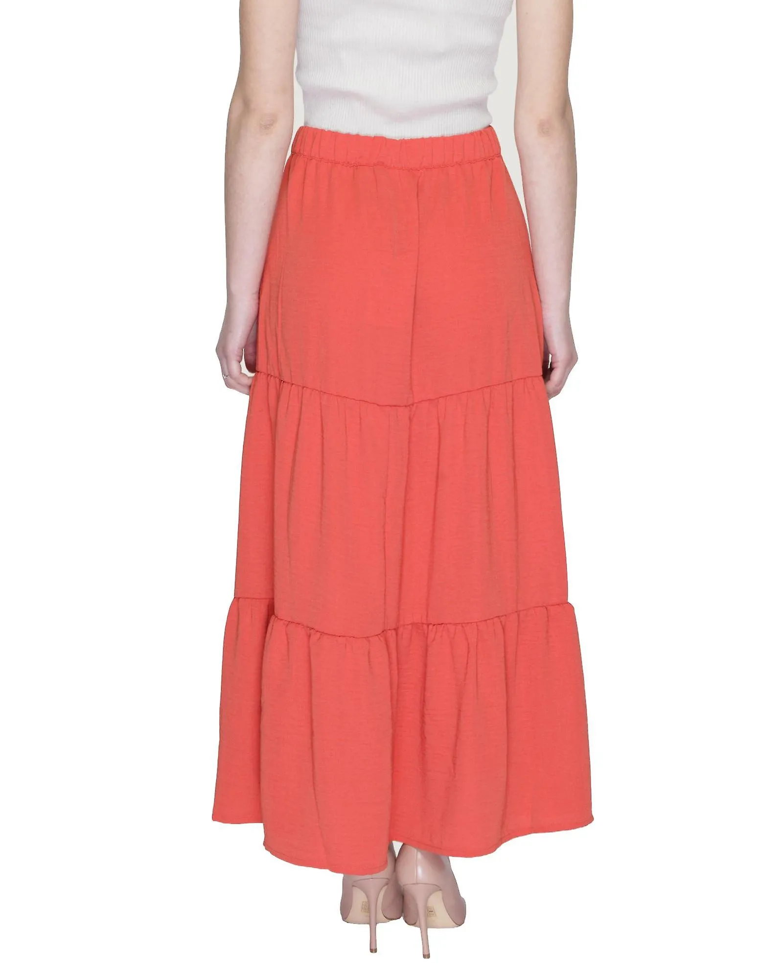 Jacqueline De Yong Plain  Slip-On Skirt