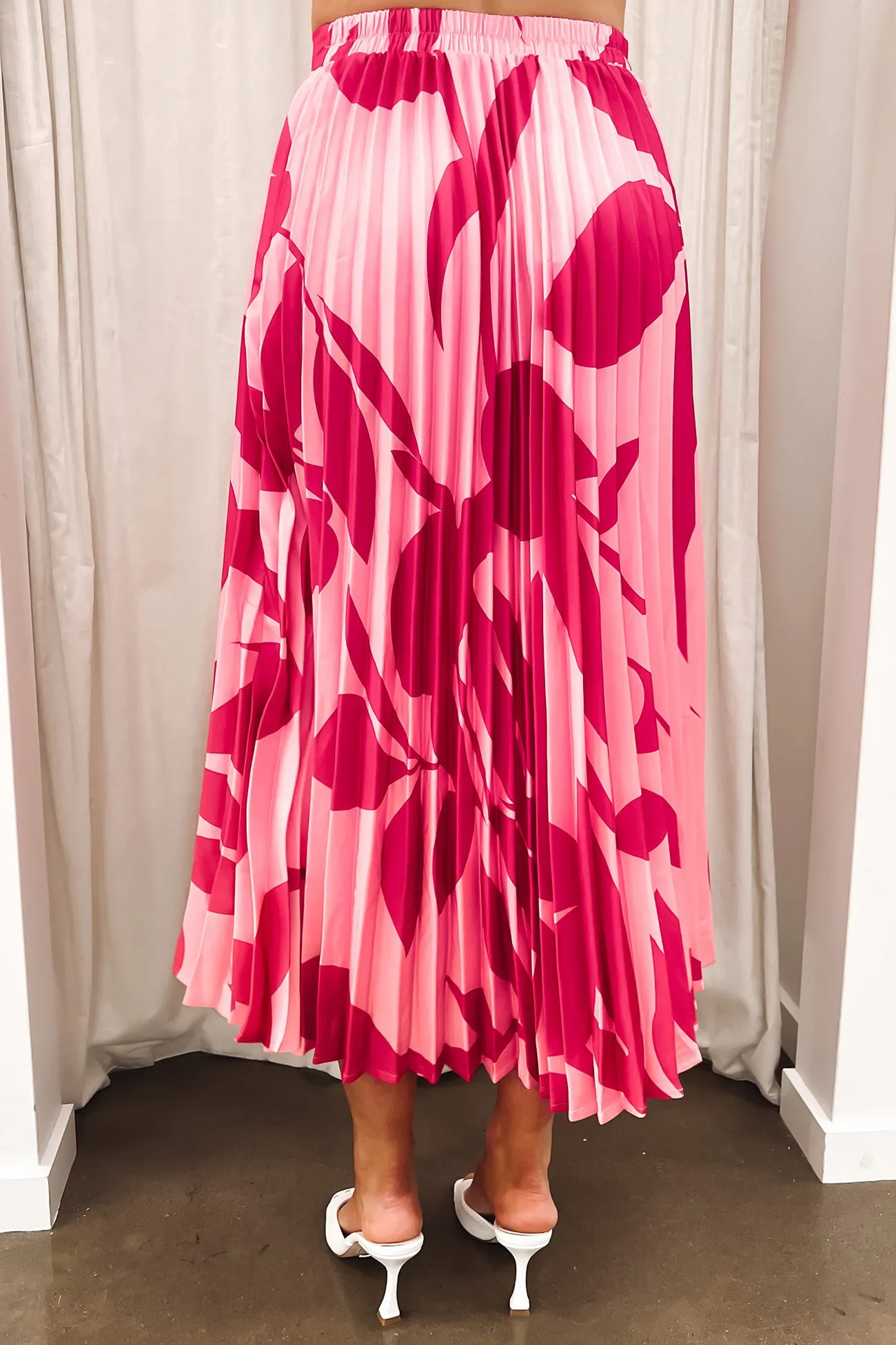 Janey Maxi Skirt Pink