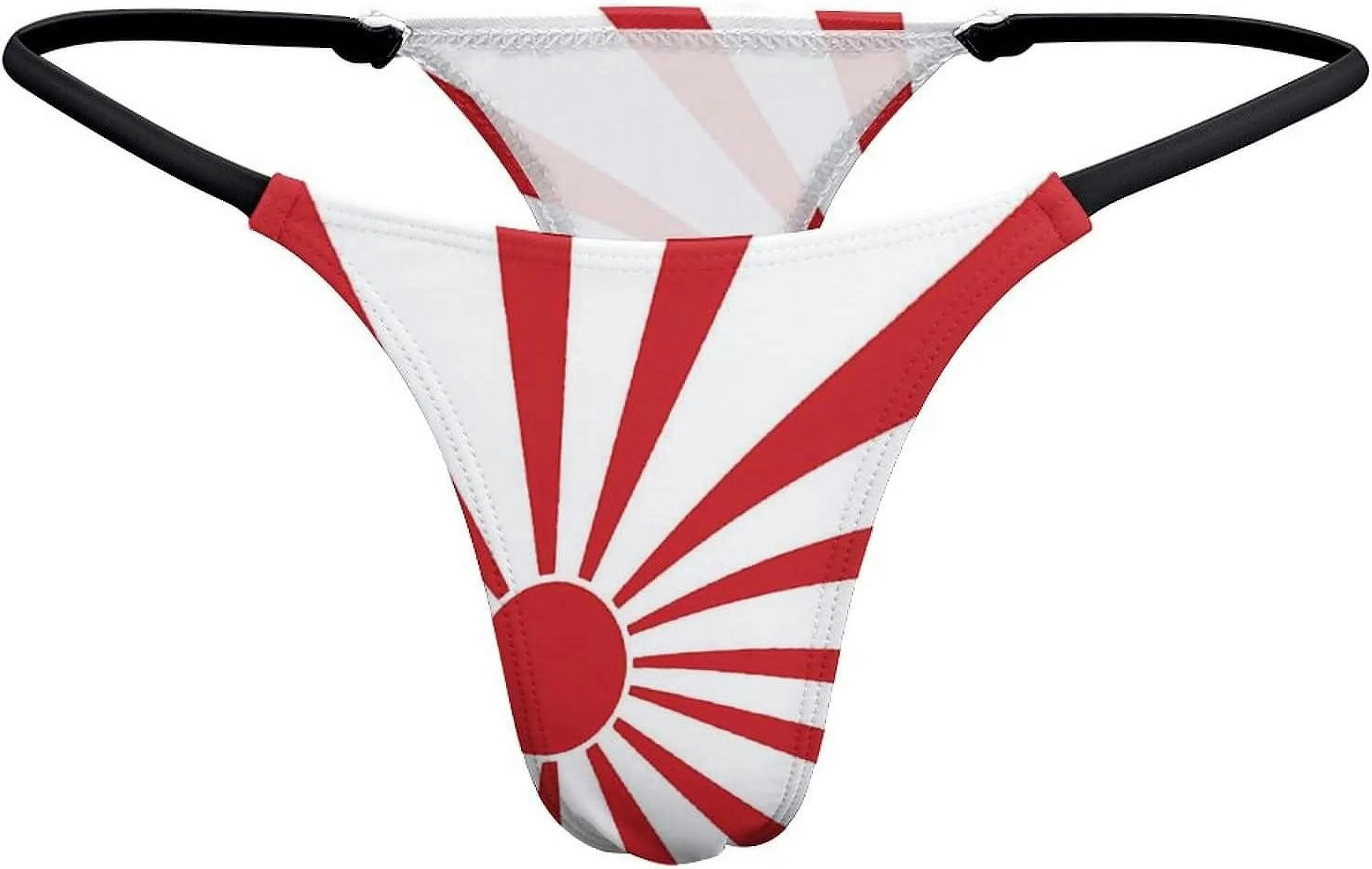 Japanese Rising Sun Flag G-String Thongs Women's T-Back Underwear Panty-WE377