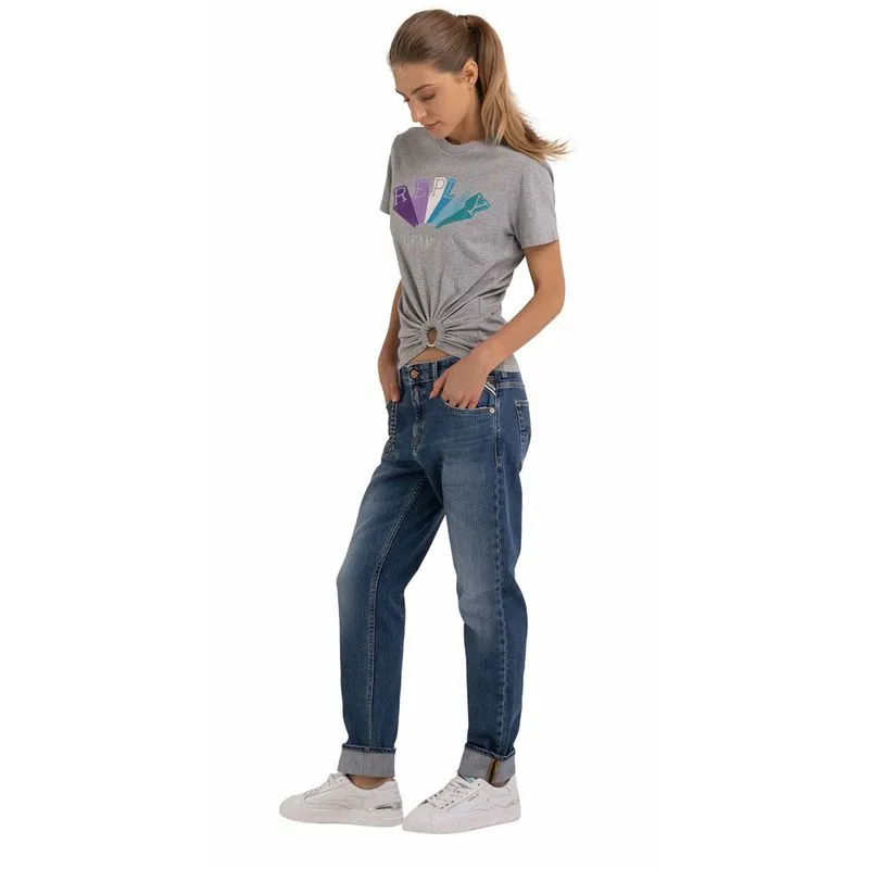 Jean Stretch Para Mujer Tshirt Replay 52749