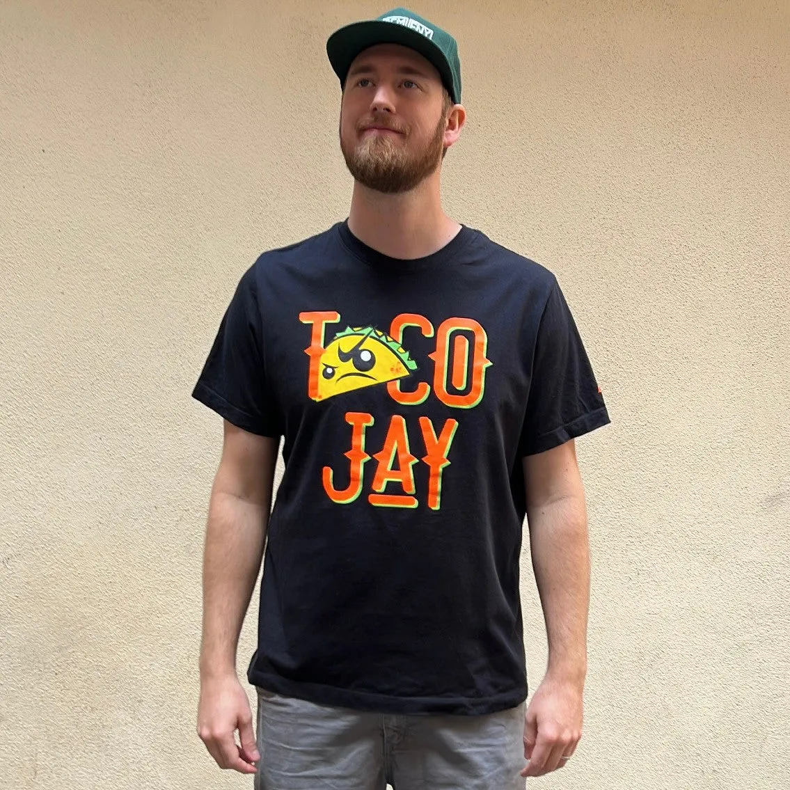 Jordan Taco Jay Jayson Tatum Black Tshirt