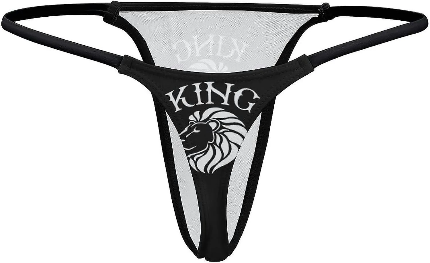 King of The Jungle Lion G-String Thongs Women's T-Back Underwear Panty-WE340