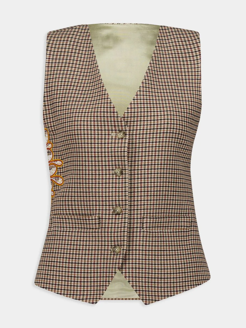 Leo Chess Check Vest