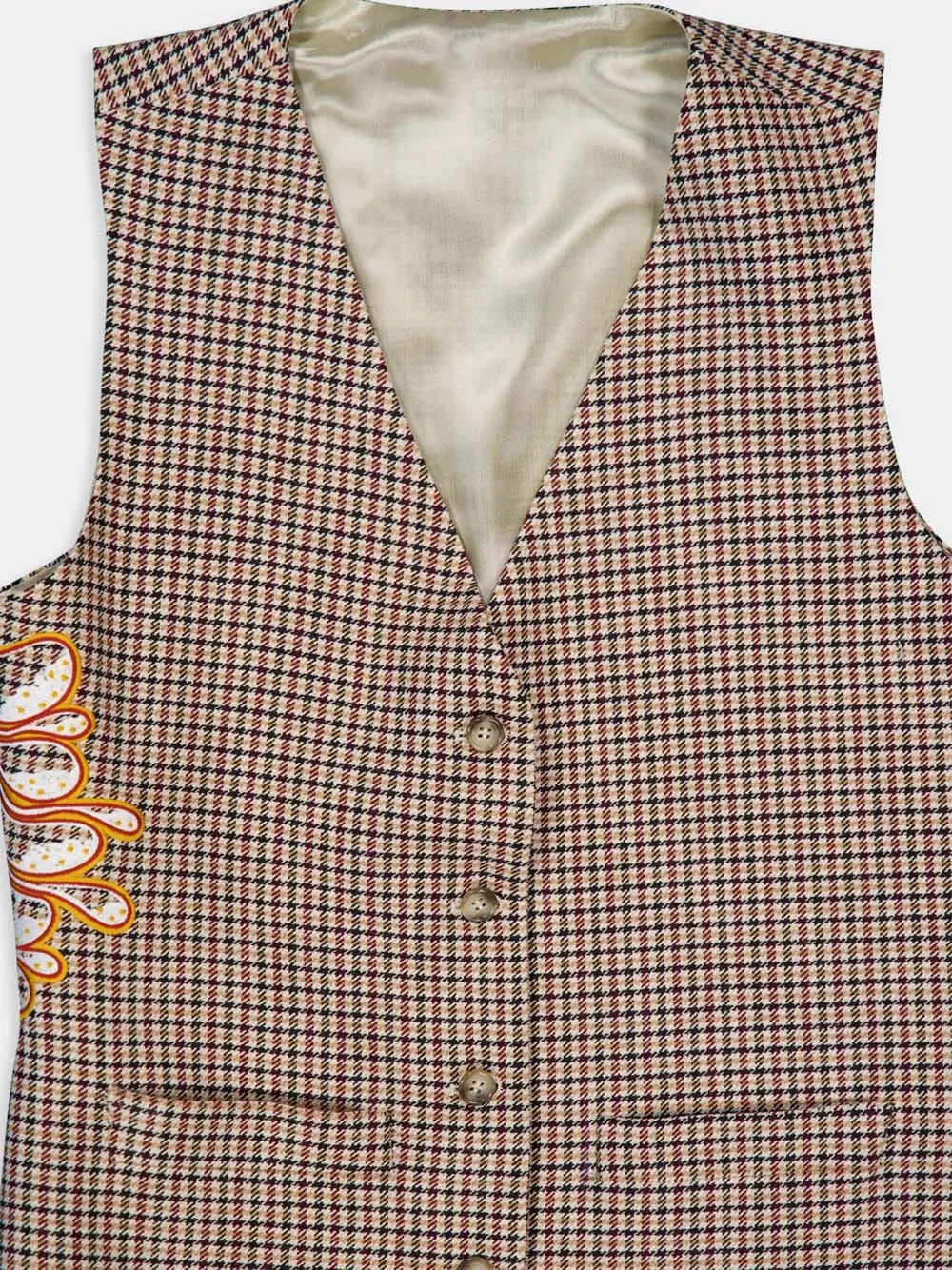 Leo Chess Check Vest