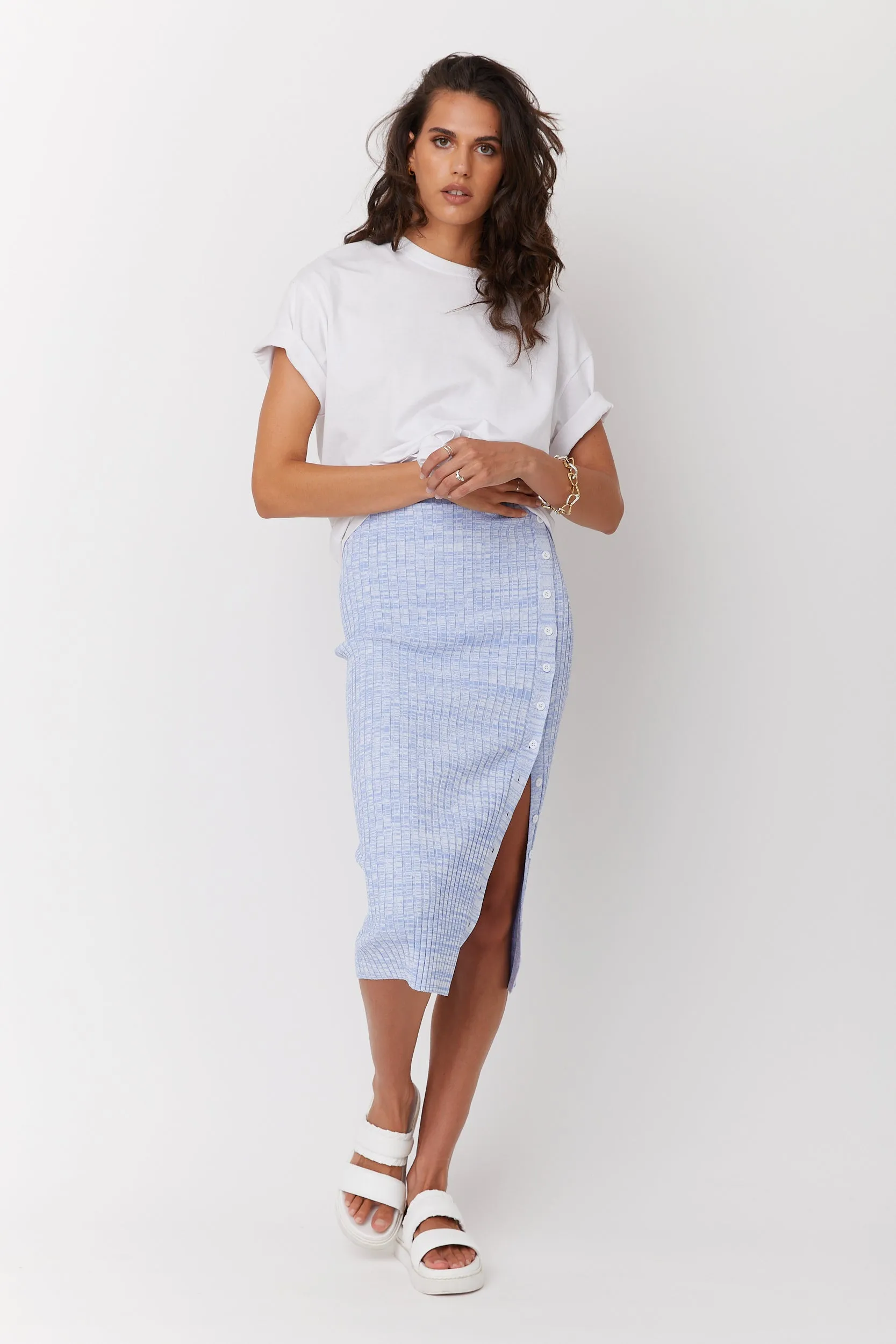 Light Blue WILLOW Skirt