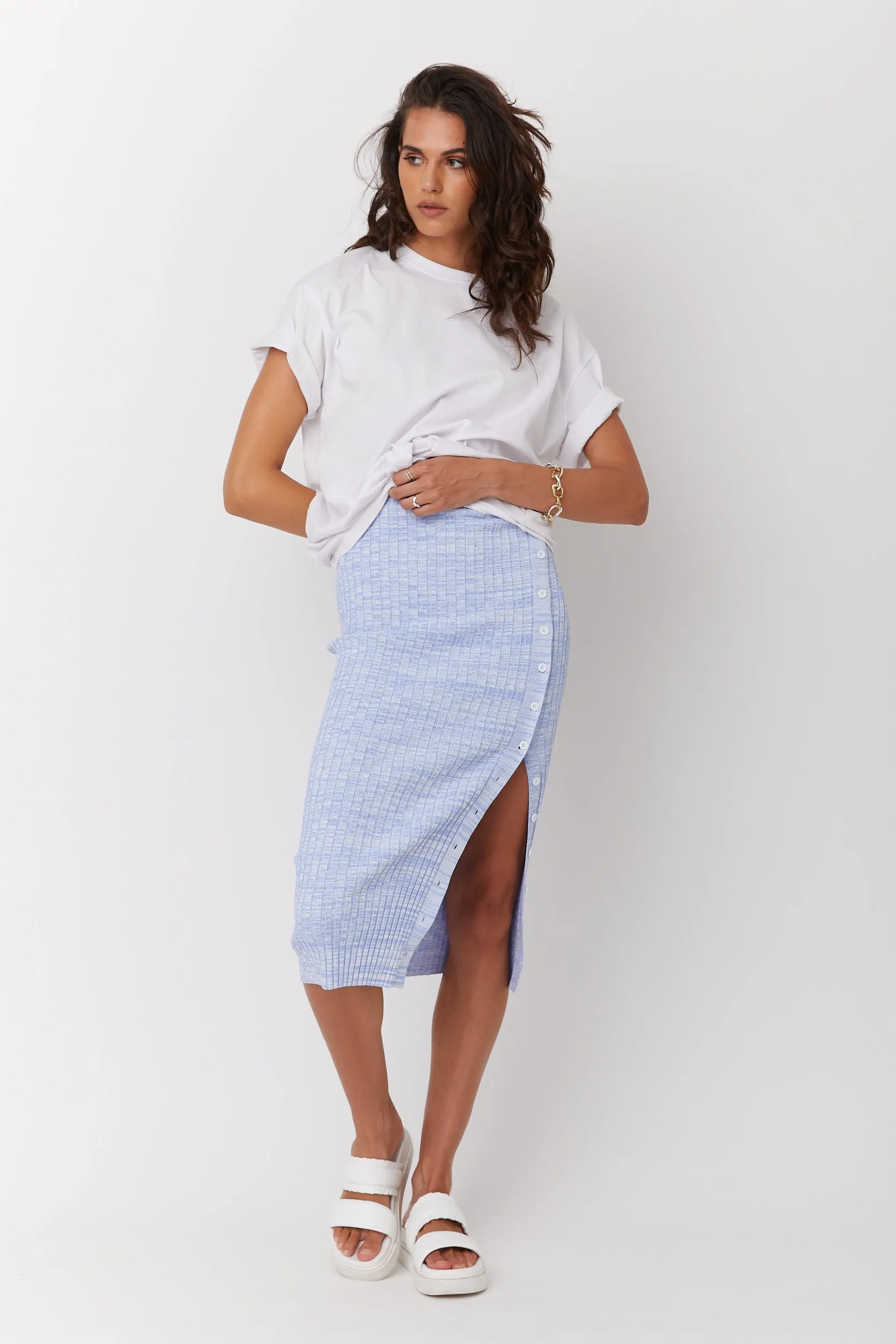 Light Blue WILLOW Skirt