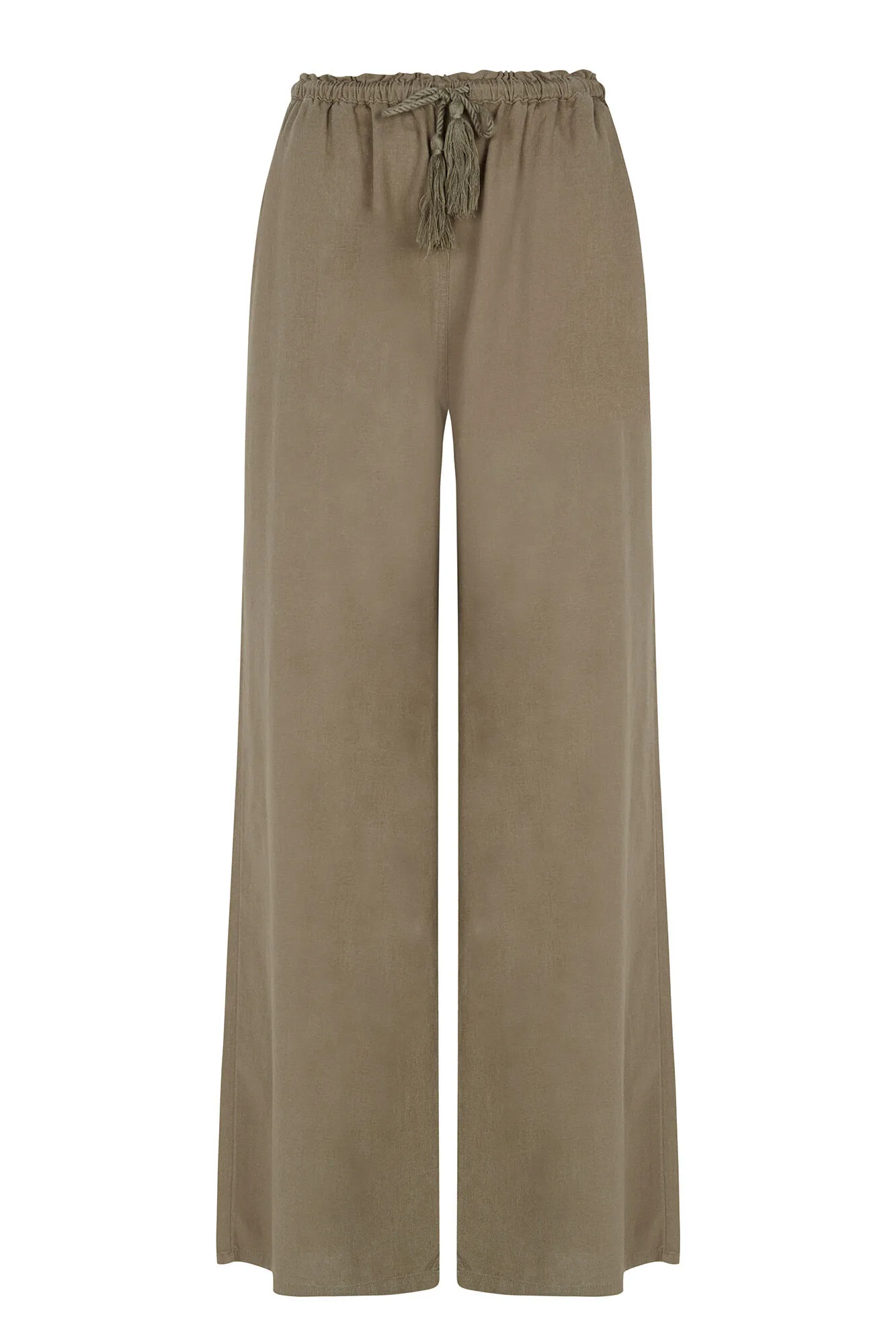 Linen pyjama trousers