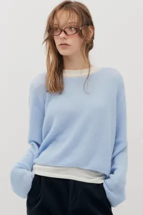 LOW CLASSIC  |Casual Style Wool Nylon Long Sleeves Plain Party Style