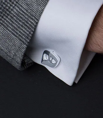 Luna Cufflink Steel