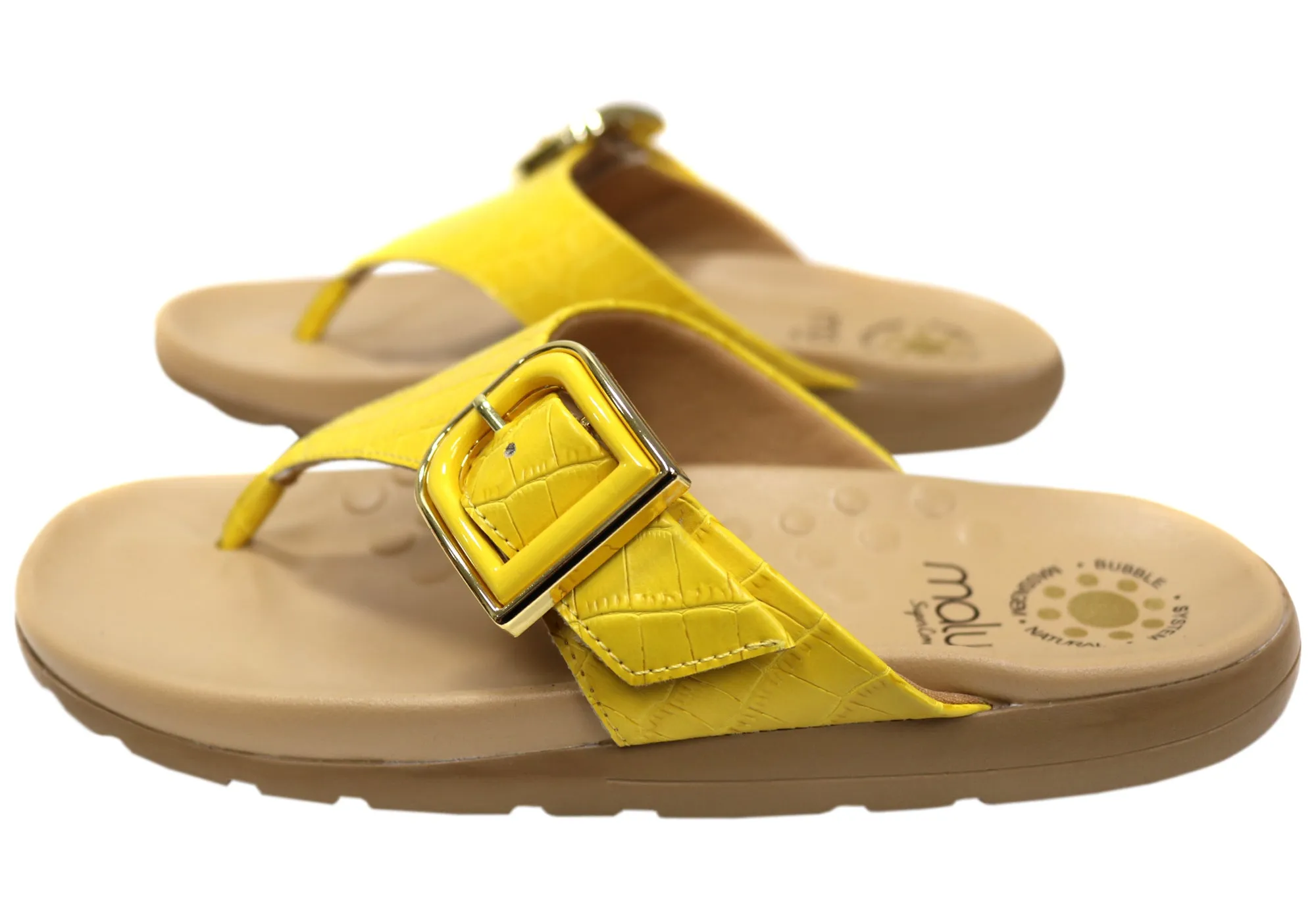 Malu Supercomfort Vaniya Womens Comfort Thongs Sandals Made In Brazil