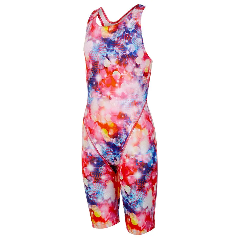 Maru Girls Swimwear - Celeste Pacer Legsuit - Pink