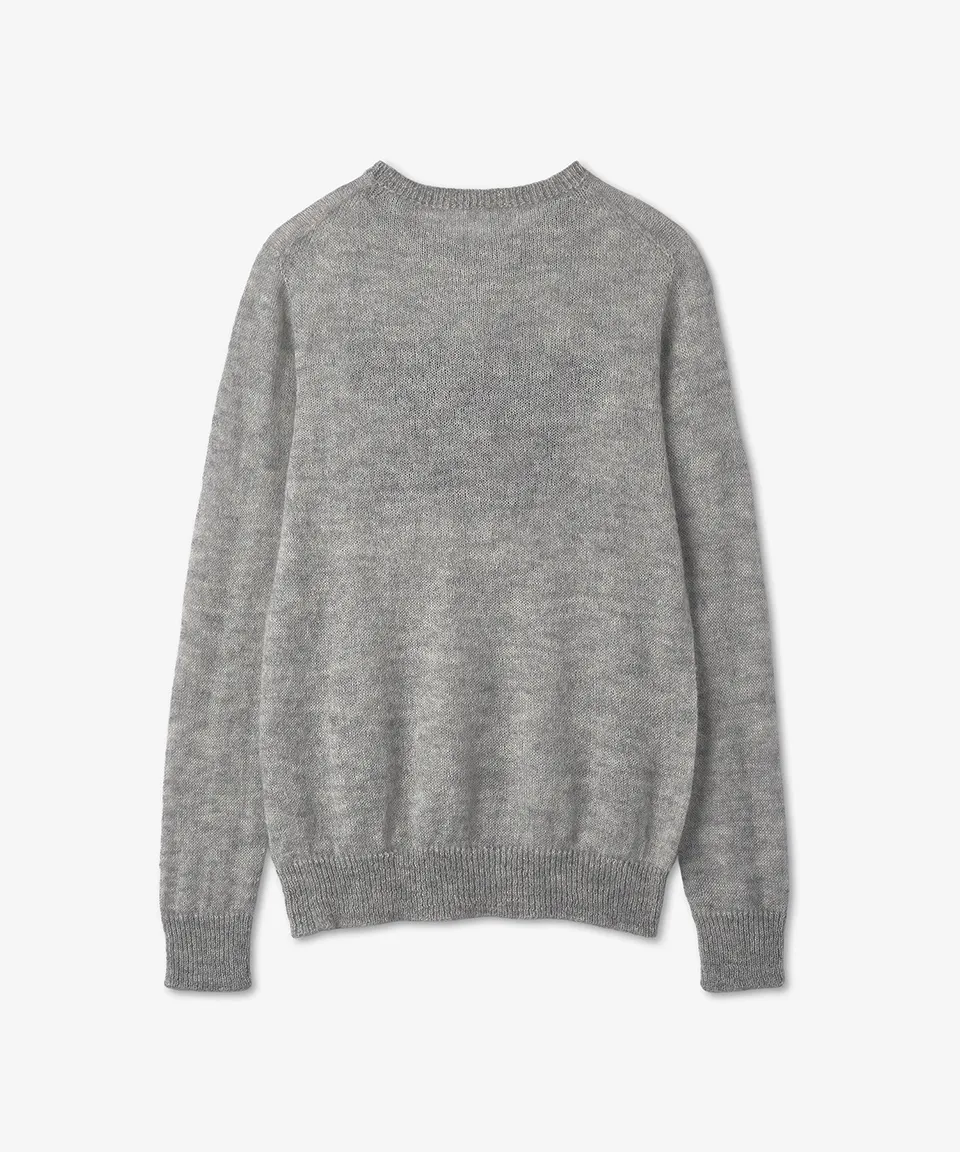 MaxMara  |Crew Neck Casual Style Street Style Long Sleeves Plain