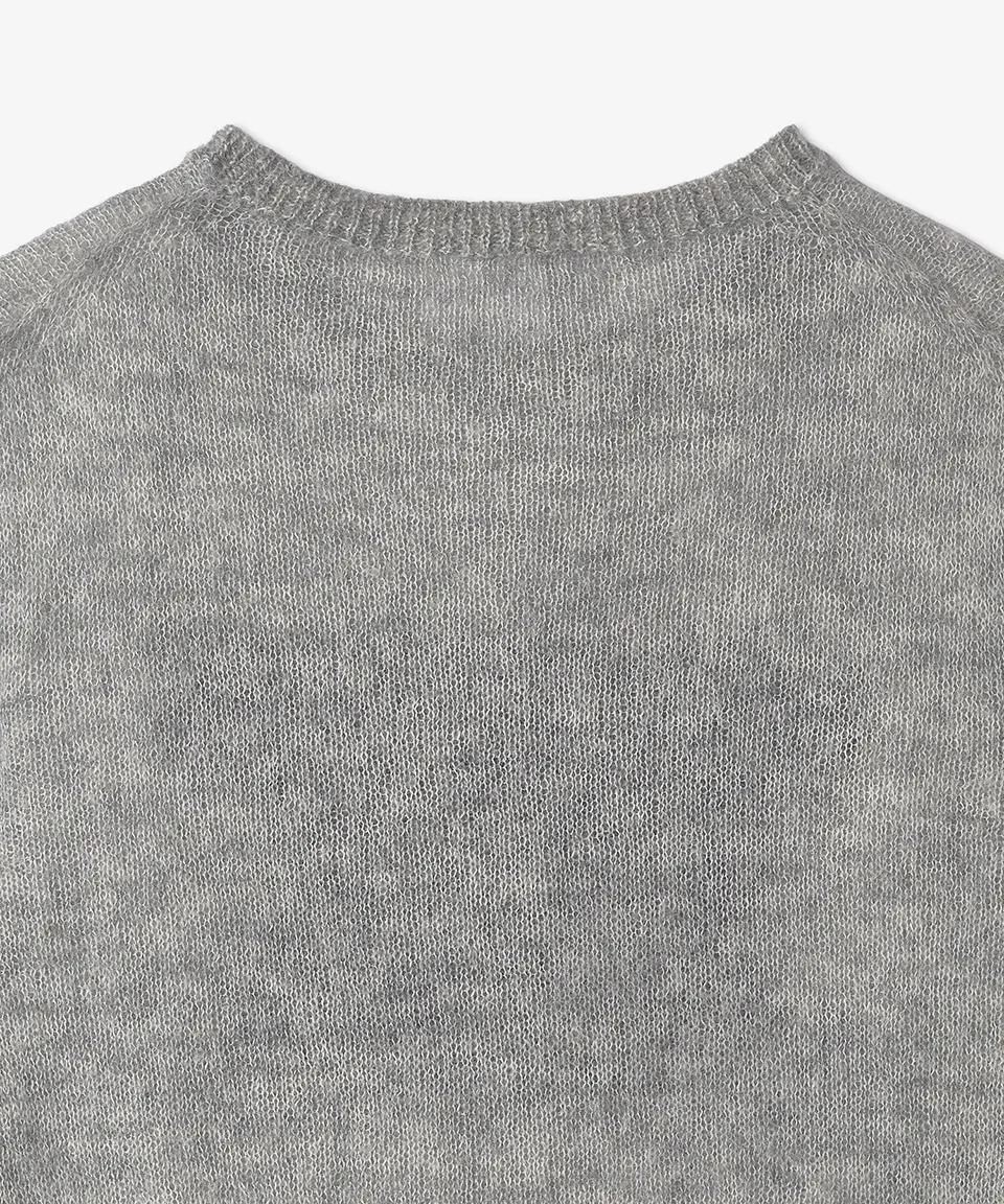 MaxMara  |Crew Neck Casual Style Street Style Long Sleeves Plain