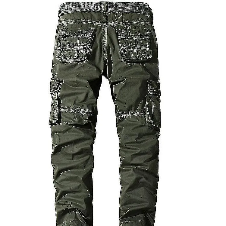 Men's Multi Pocket Hiking Trousers Breathable Outdoor Trousers Work Pants