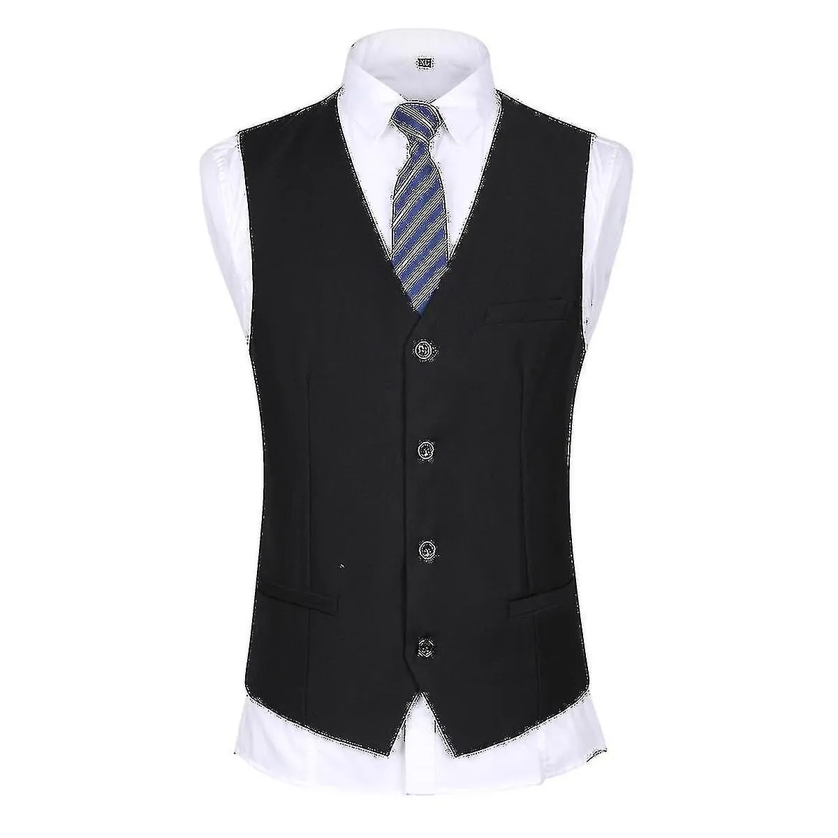 Men"s Suit Wedding Party Dinner 3-pieces Suit Blazer Vest Pants 9 Colors