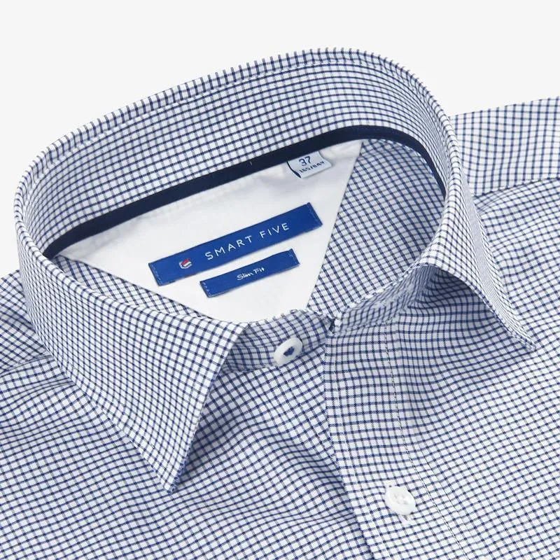 Men's Dress Shirts Plaid Shirts Cotton Men's Clothing Plus Size Shirts