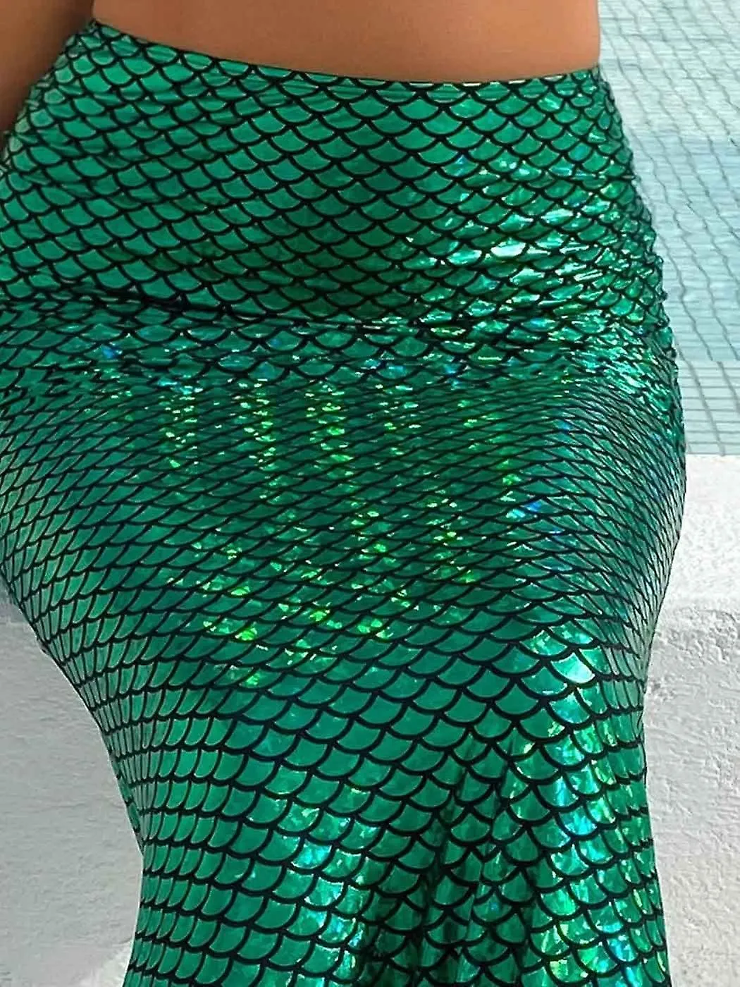 Mermaid Skirt Beach Fish Scale Skirt Fashion Long Mermaid Skirt Party Club Costumes for Women and G Gift for family/friend free 