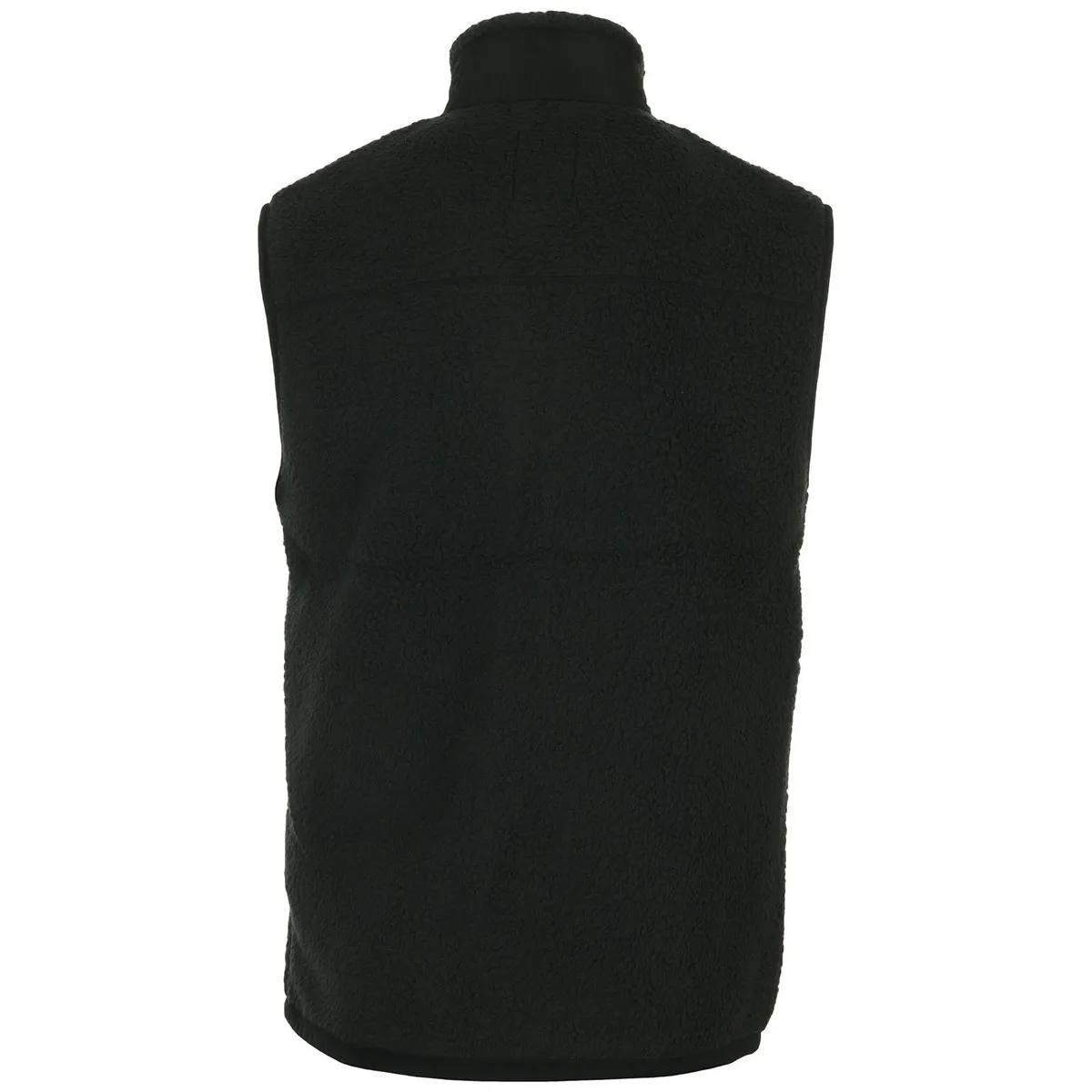 Mix Media Sherpa Fleece Vest