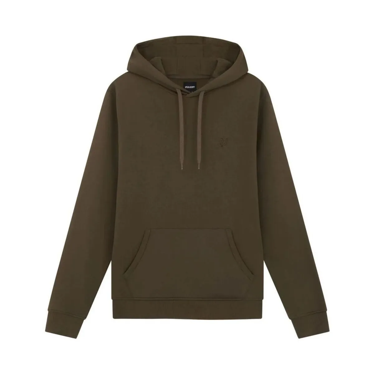 ML416TON TONAL PULLOVER HOODIE-W485 OLIVE