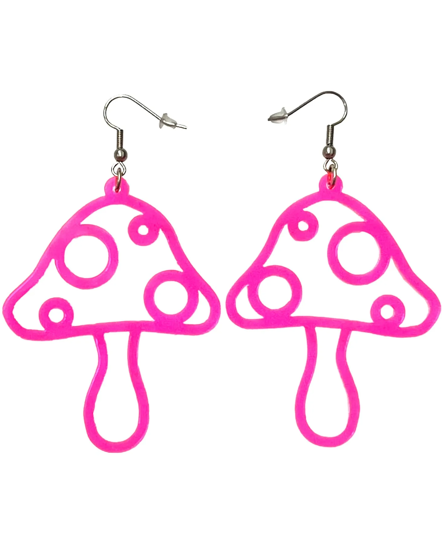 Mushroom Cutout Earrings