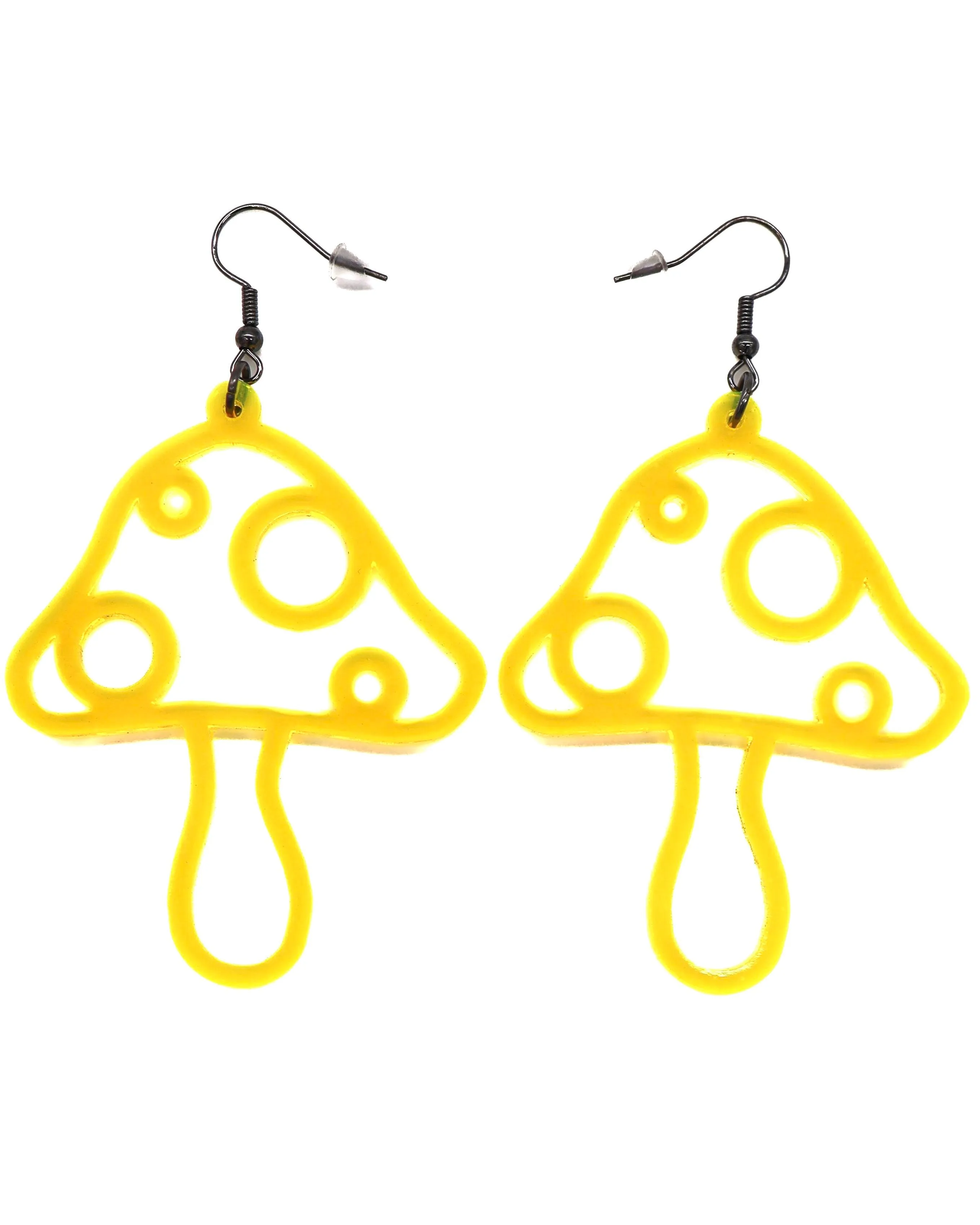 Mushroom Cutout Earrings