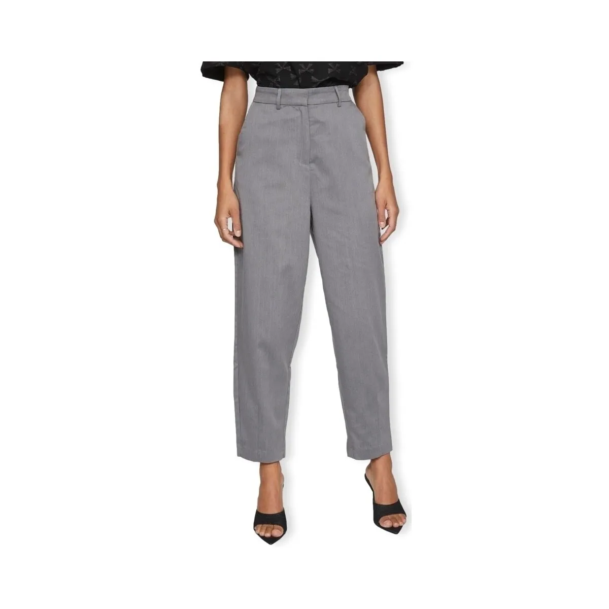 Naba Trousers 7/8 - Dark Grey