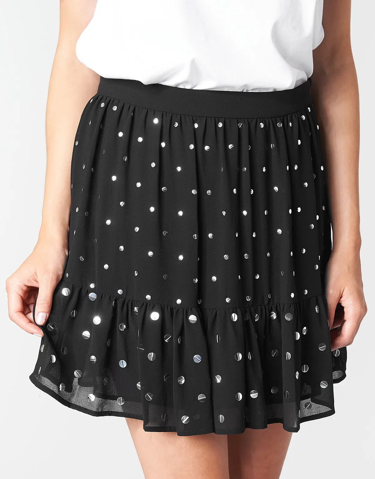 NAIL HT FLOUNCE SKIRT