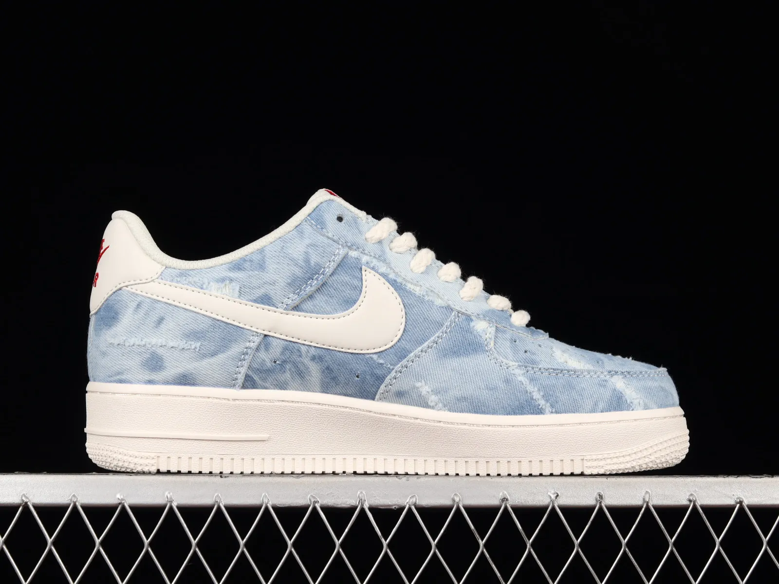 Nike Air Force 1 07 Low Denim Blue White Red DY1830-100