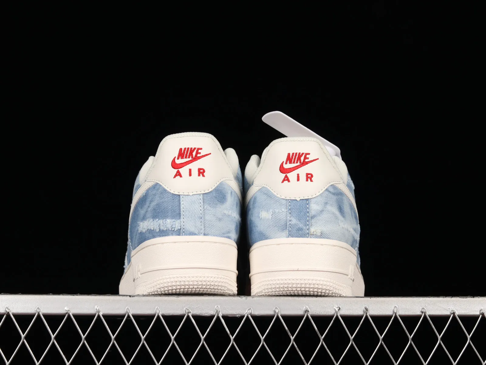 Nike Air Force 1 07 Low Denim Blue White Red DY1830-100