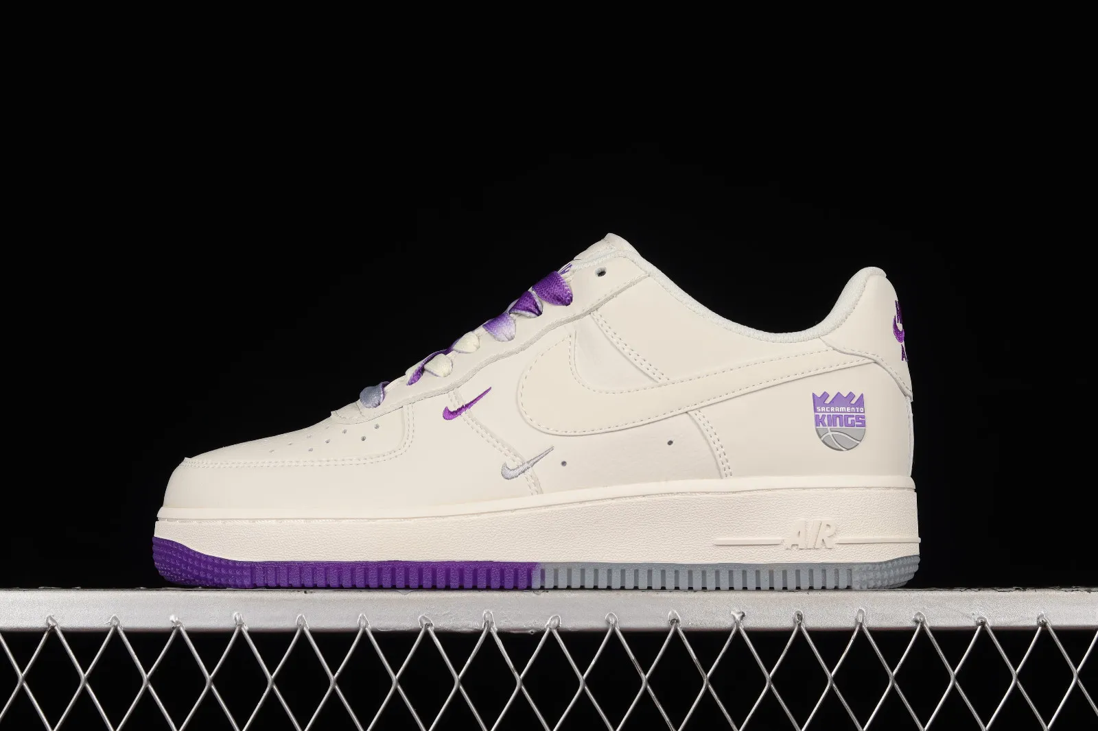 Nike Air Force 1 07 Low Rice White Grey Purple NK6928-205