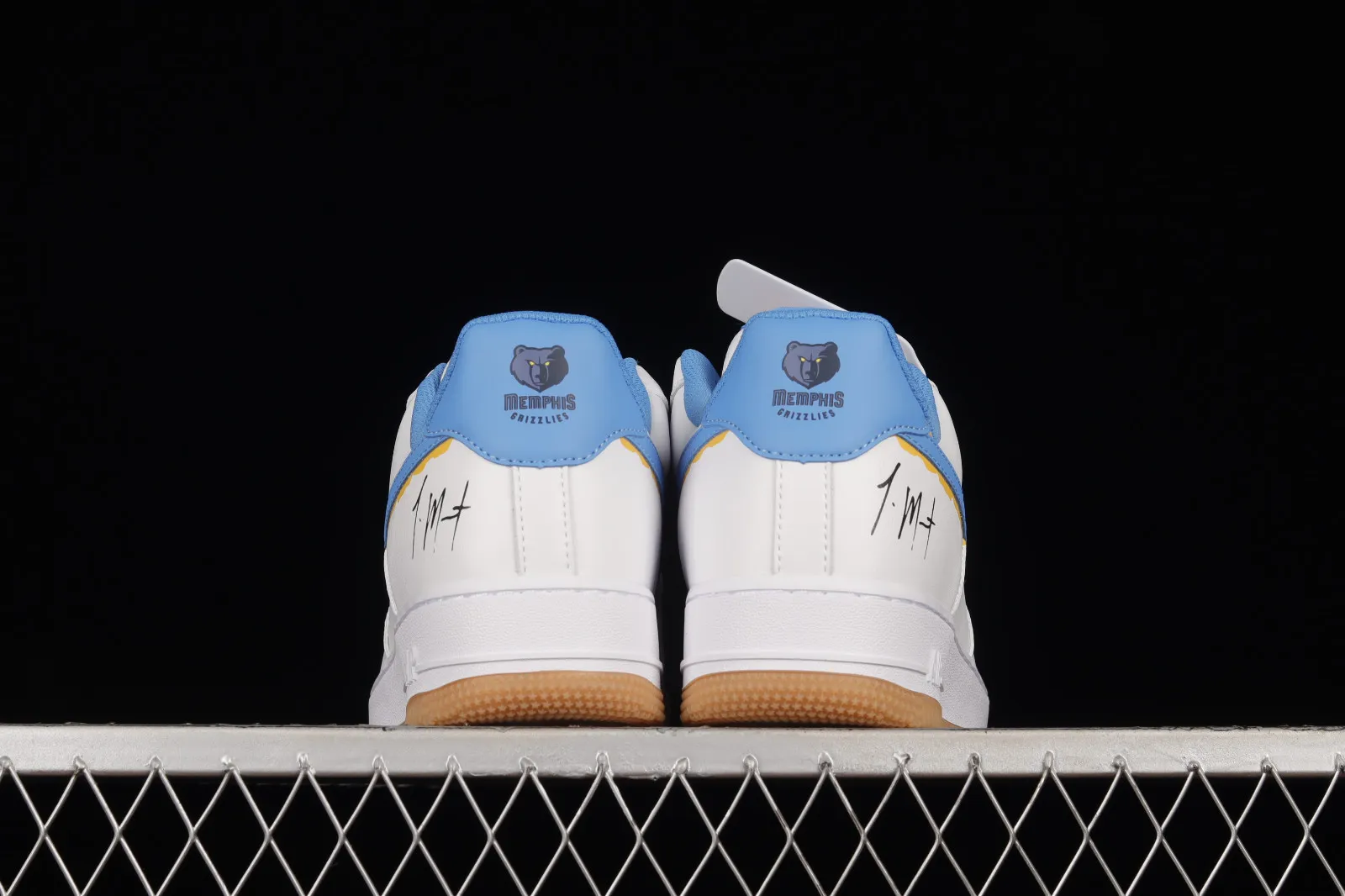 Nike Air Force 1 07 Low White Blue Yellow NH1412-992