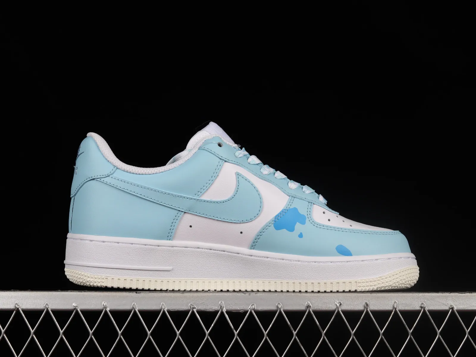 Nike Air Force 1 Low White Blue Flowers CW2288-661