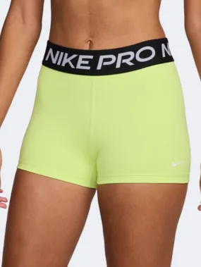 Nike Pro 365 Women Training Short Light Lemon Twist