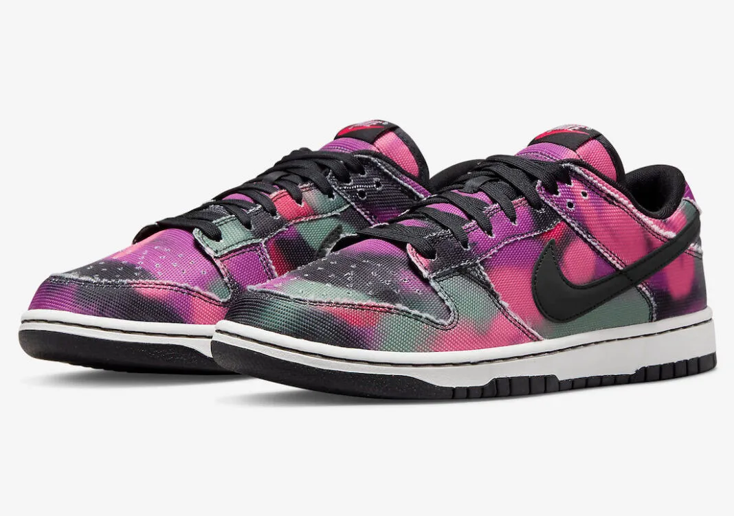 Nike SB Dunk Low Graffiti Pink Purple Black DM0108-002