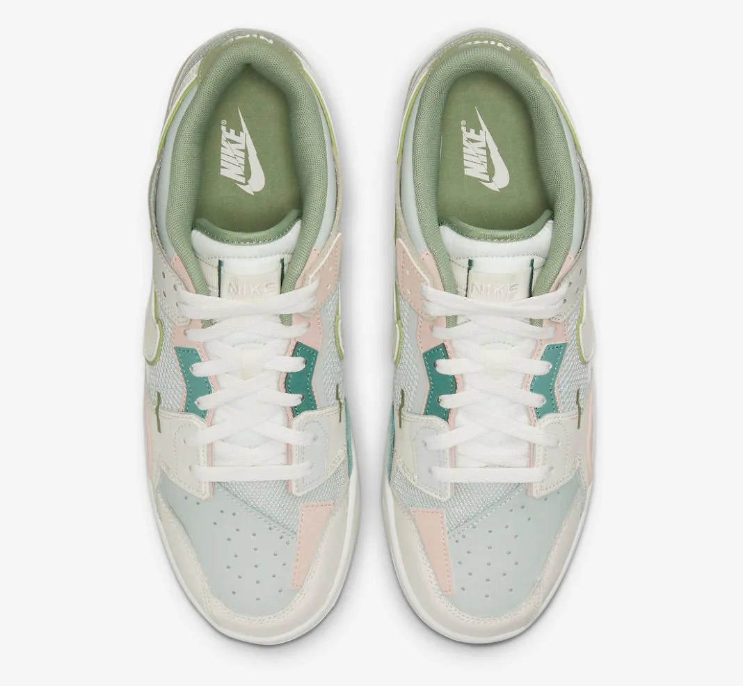 Nike SB Dunk Low Scrap Grey Haze Phantom Light Bone Oil Green DM0802-001