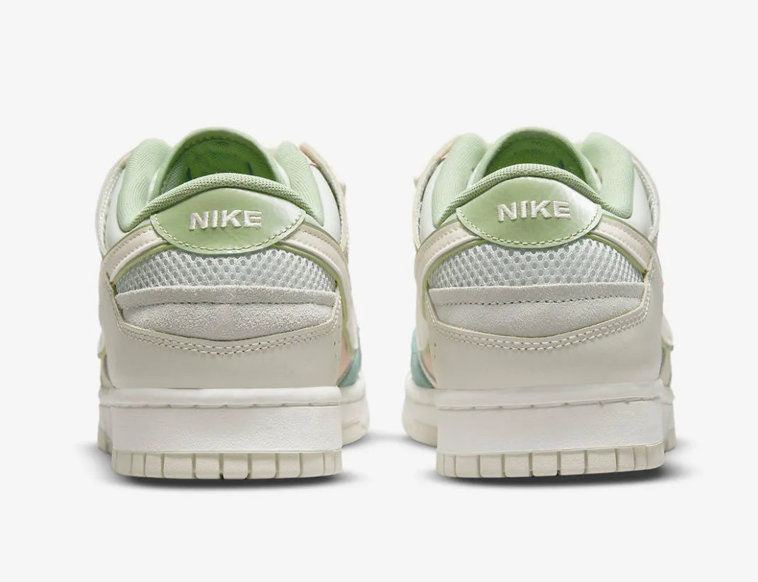 Nike SB Dunk Low Scrap Grey Haze Phantom Light Bone Oil Green DM0802-001