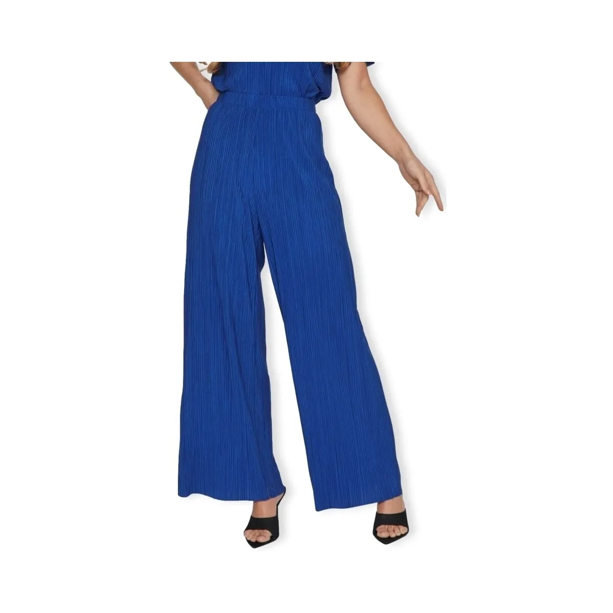 Noos Trousers Plise  - True Blue